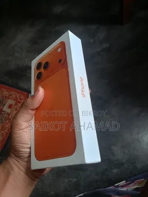 নতুন অ্যাপল আইফোন ১৭ প্রো ম্যাক্স ২৫৬ জিবি কমলা