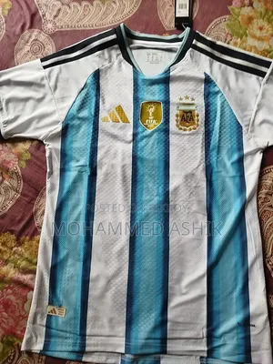 Argentina Home Jersey Player Edition