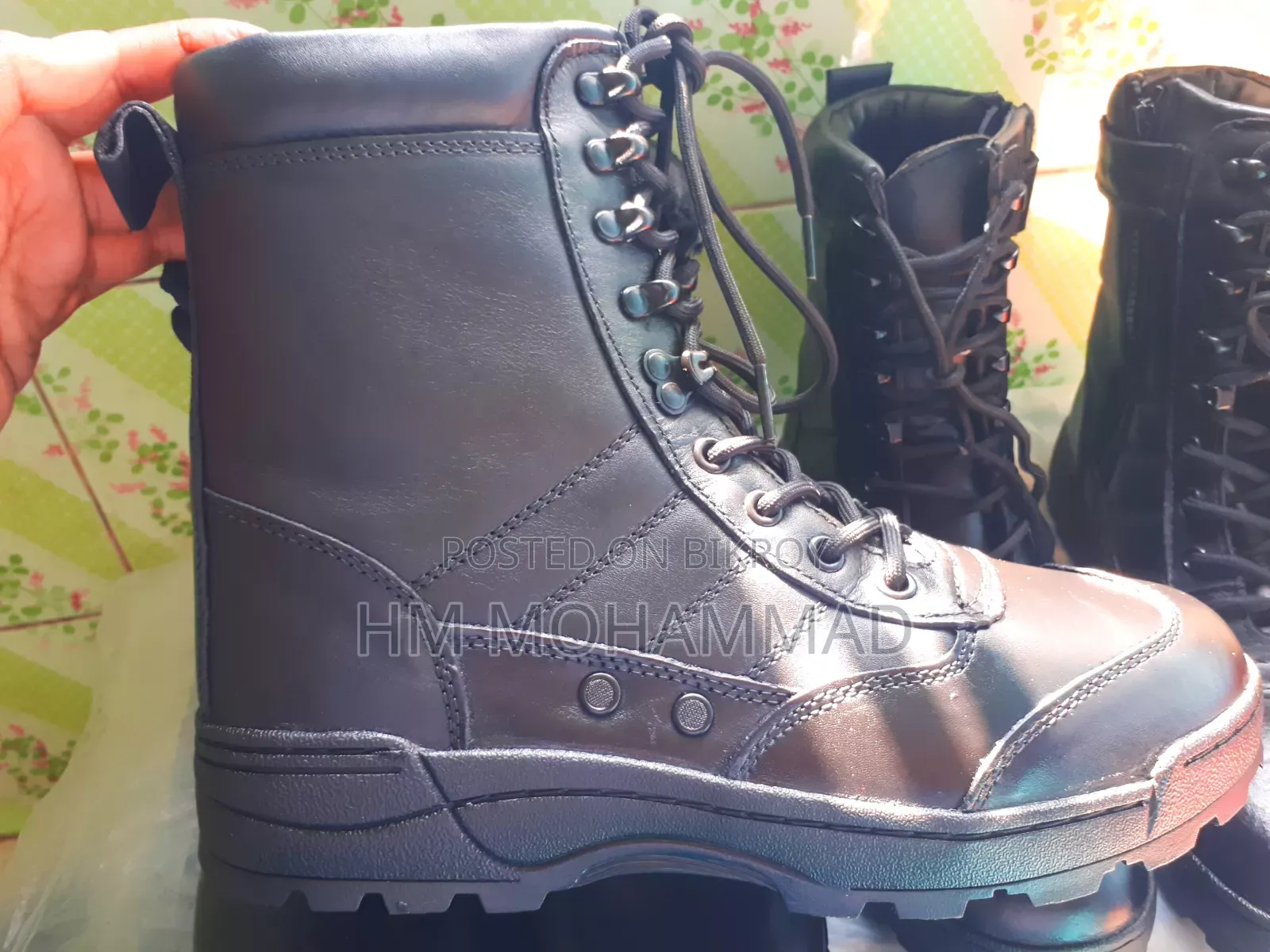 Premium Police-Style Boot Shoes!