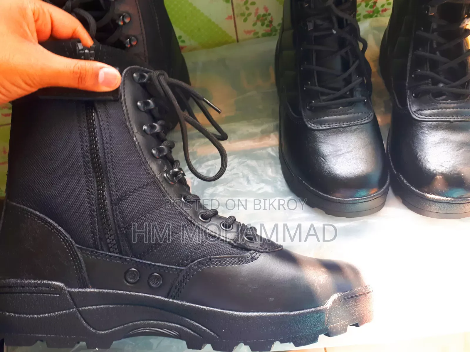 Premium Police-Style Boot Shoes!