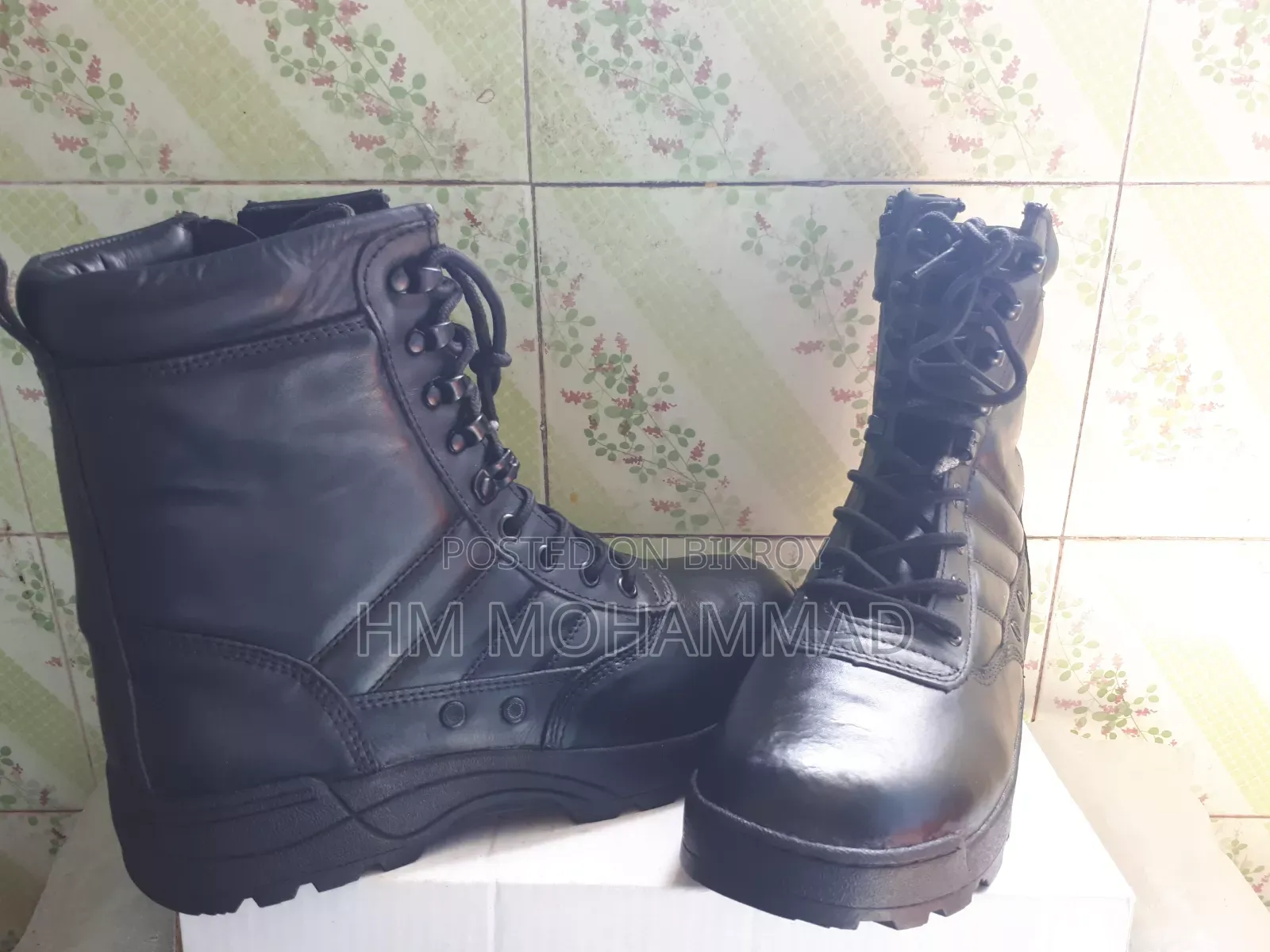 Premium Police-Style Boot Shoes!