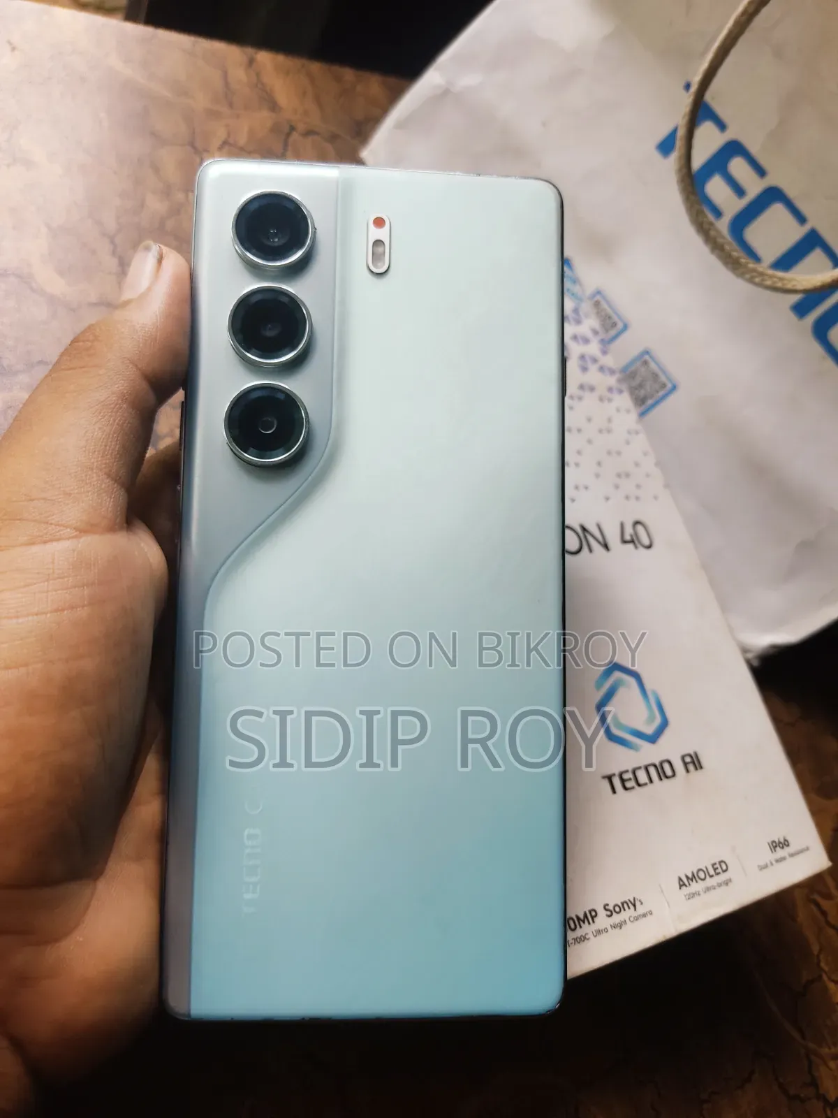 টেকনো ক্যামন ৪০ ২৫৬ জিবি ব্লু