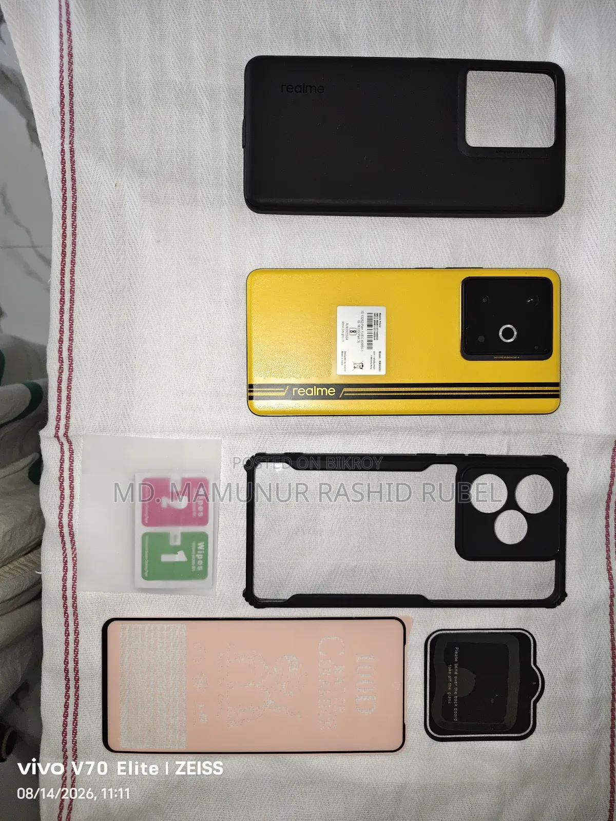 Realme GT 7 256 GB Yellow