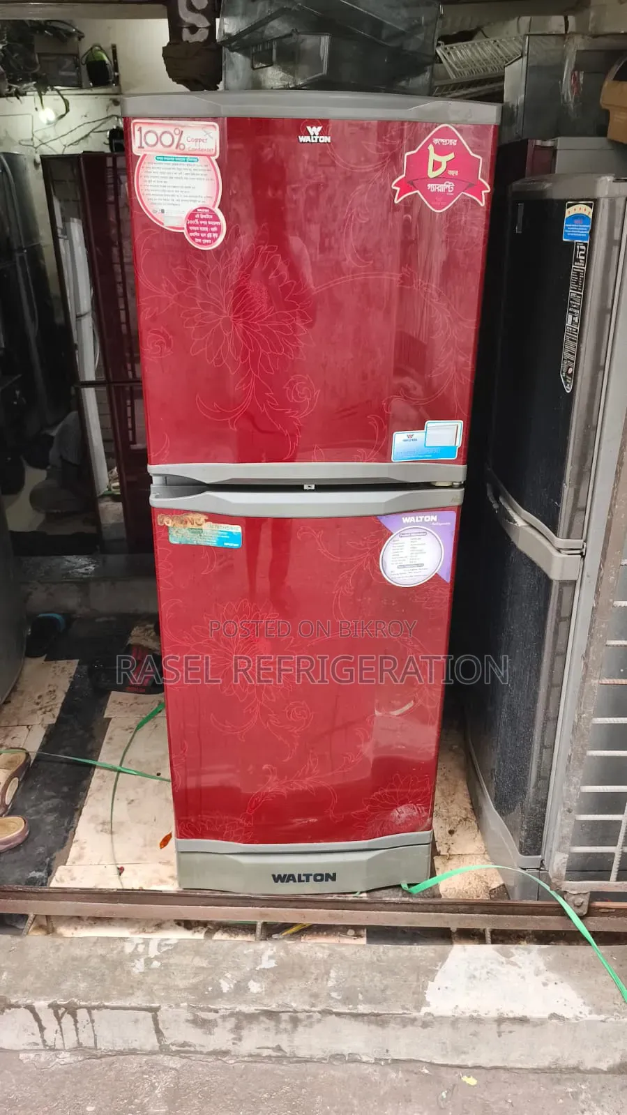 ৩১৬ লিটার রানিং ওয়ালটোন ফিরিজ বিক্রি করা হবে।