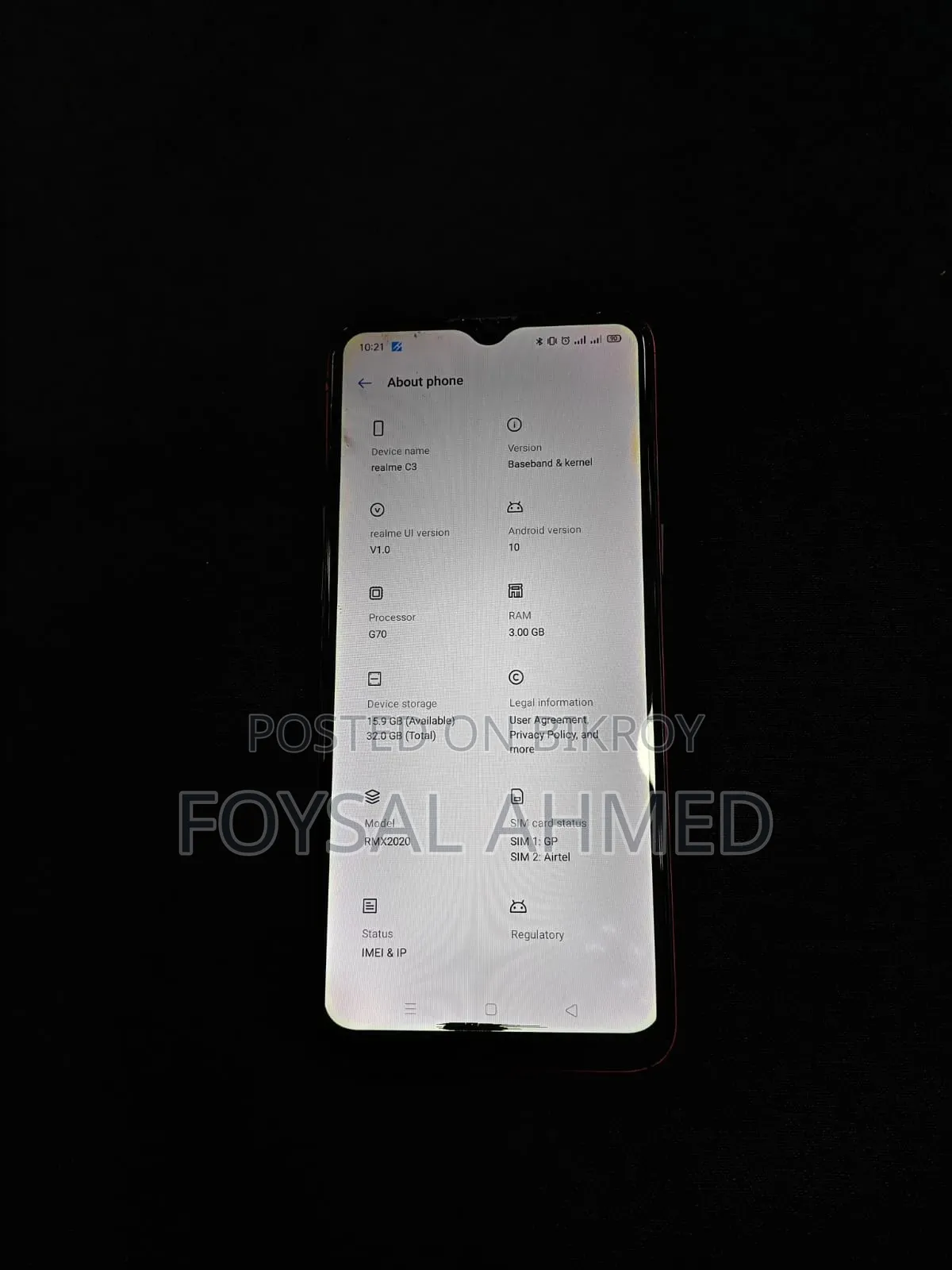 Realme C3 32 GB Red