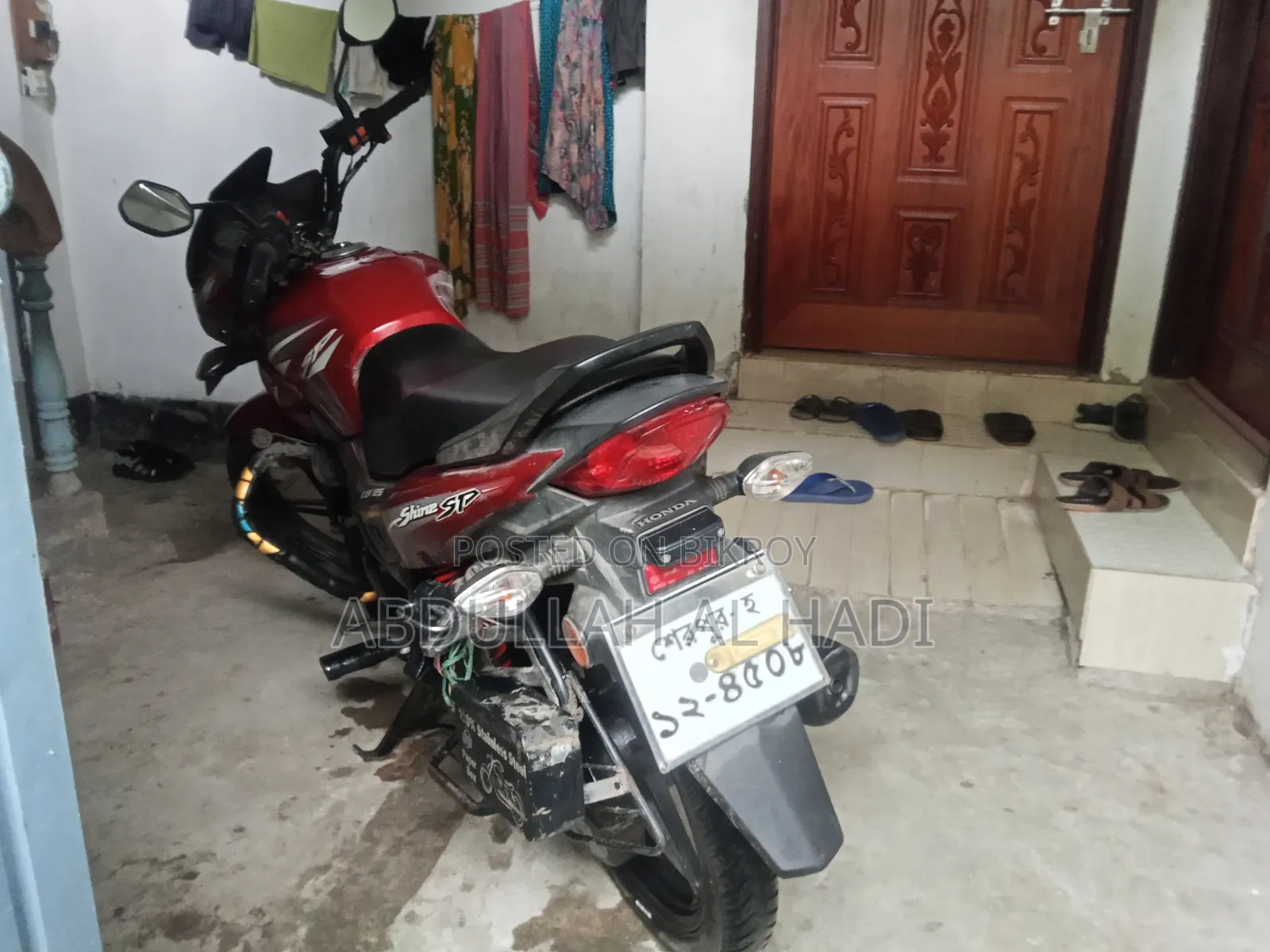 Honda Shine SP 2022 Red