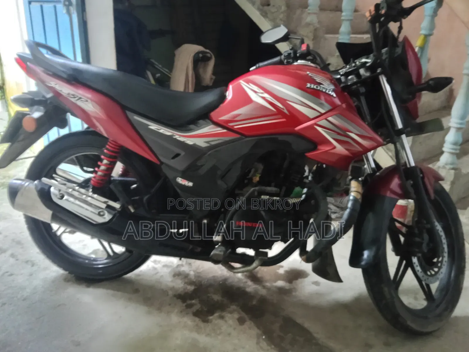 Honda Shine SP 2022 Red