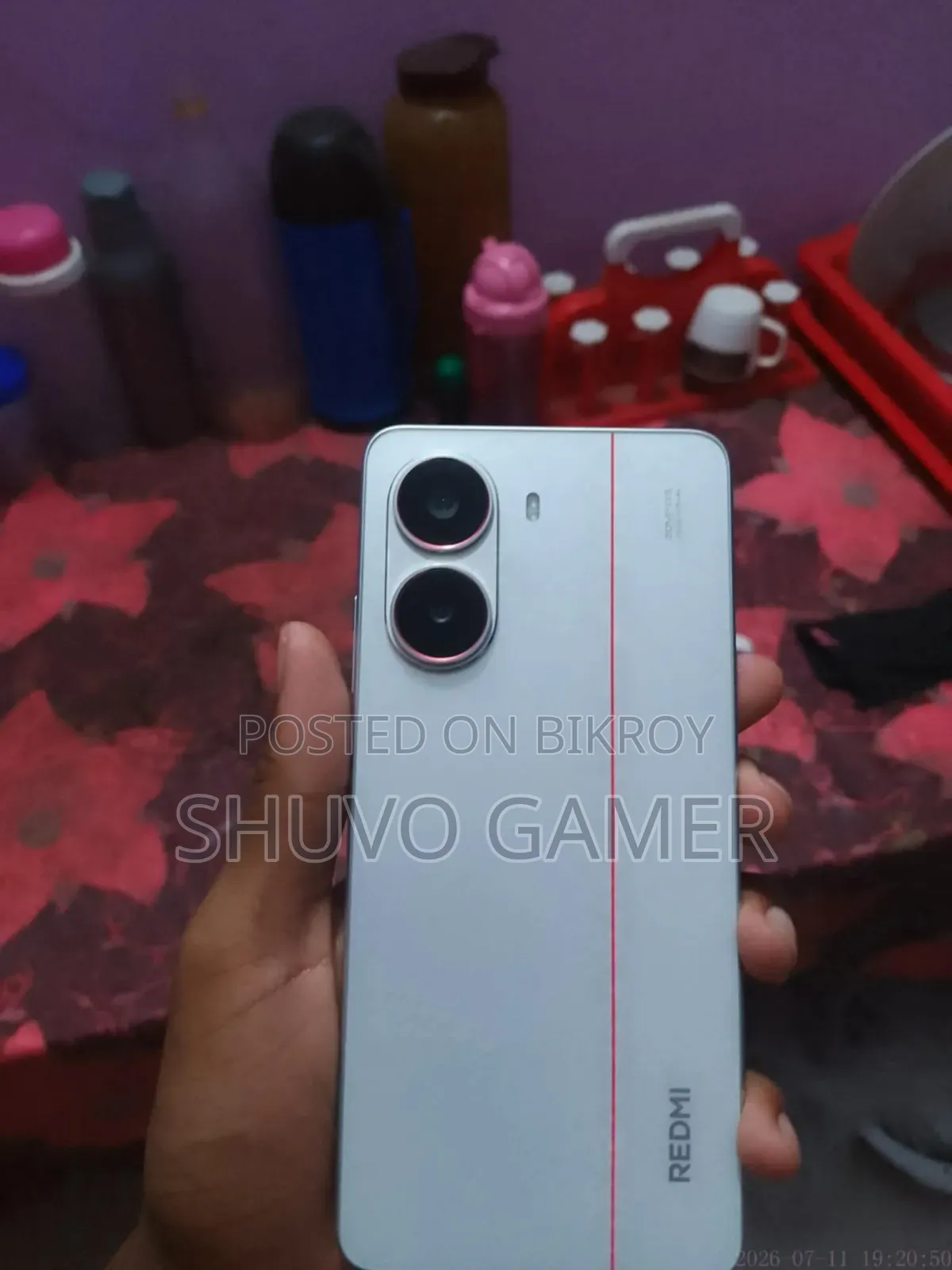 শাওমি রেডমি টার্বো ৪ ২৫৬ জিবি সাদা