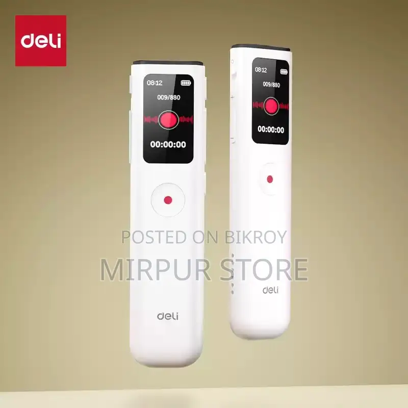 Deli Digital Voice Recorder 8GB Model MP305