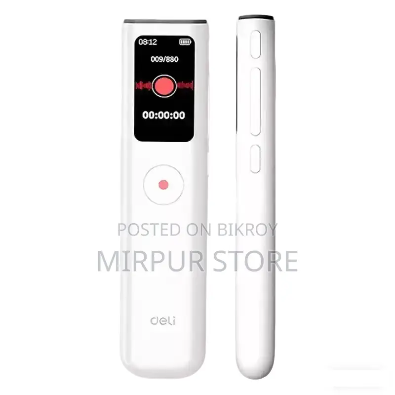 Deli Digital Voice Recorder 8GB Model MP305