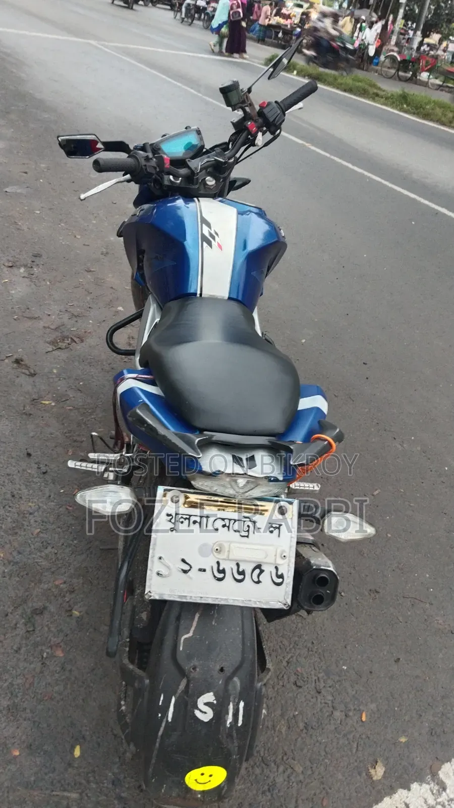 TVS Apache 160 4V 2019 Blue