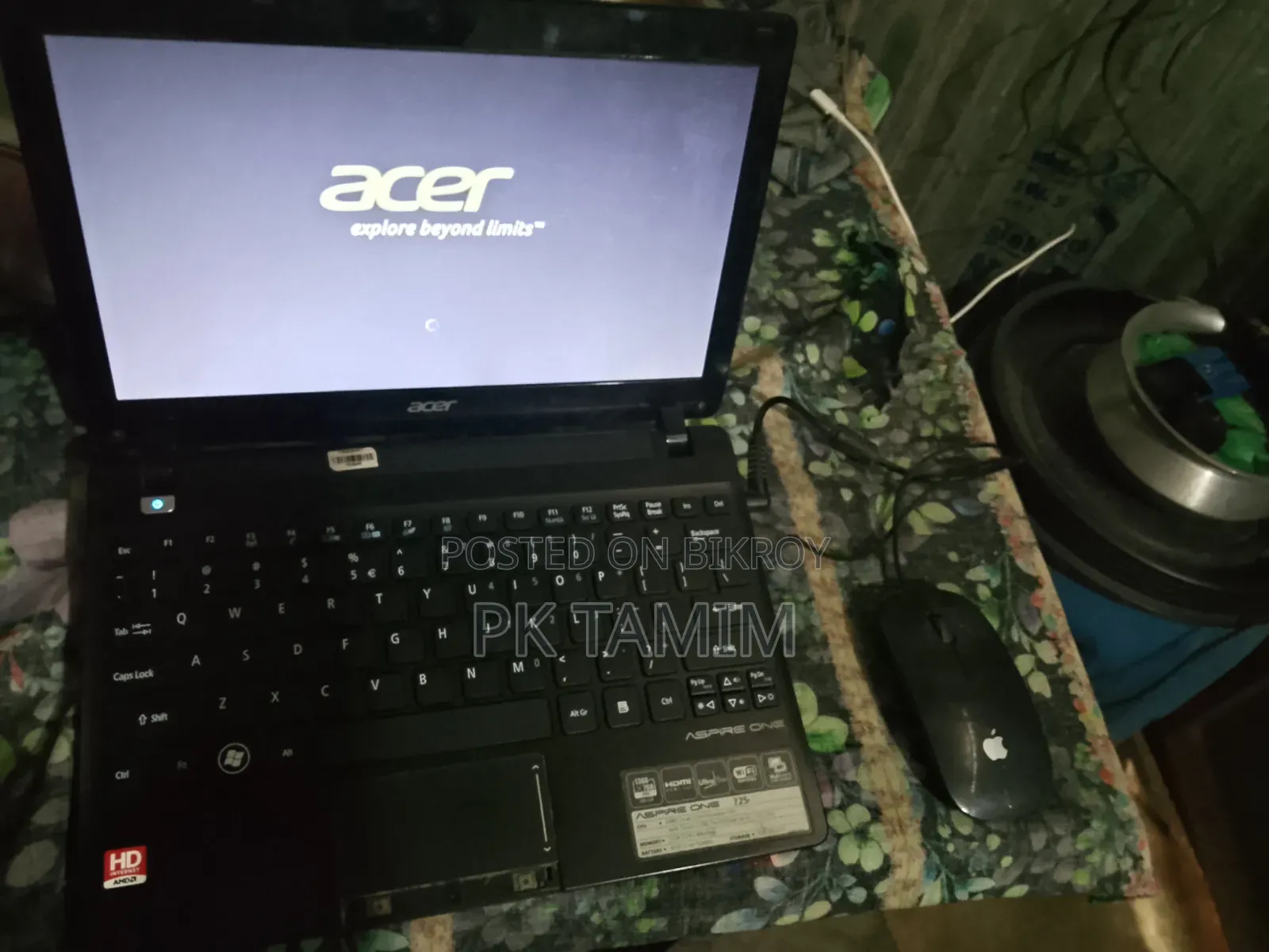 Laptop Acer Aspire One 725 4GB AMD HDD 16 GB