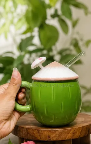 Ceramic Coconut Mug