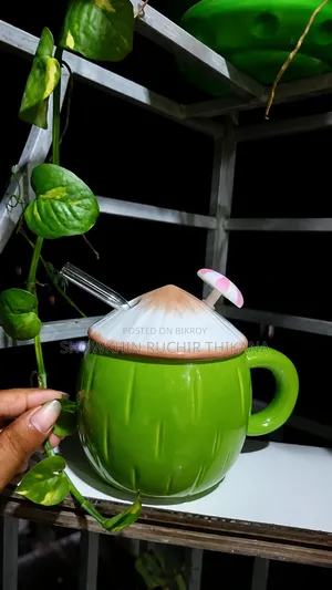 Ceramic Coconut Mug