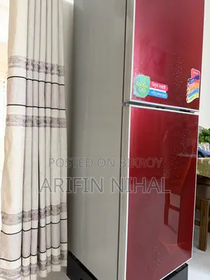 Red Refrigerator - Good Condition