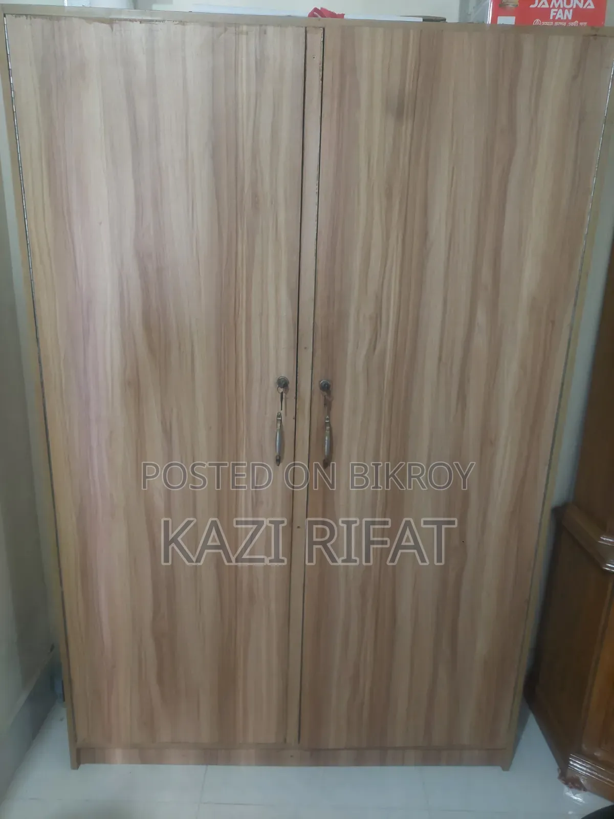 Malaysia Wood 2 Door Wardrobe / Wooden Almira