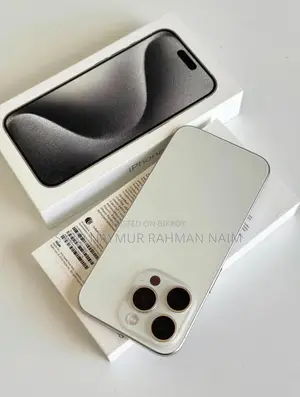অ্যাপল আইফোন ১৫ প্রো ১২৮ জিবি হোয়াইট