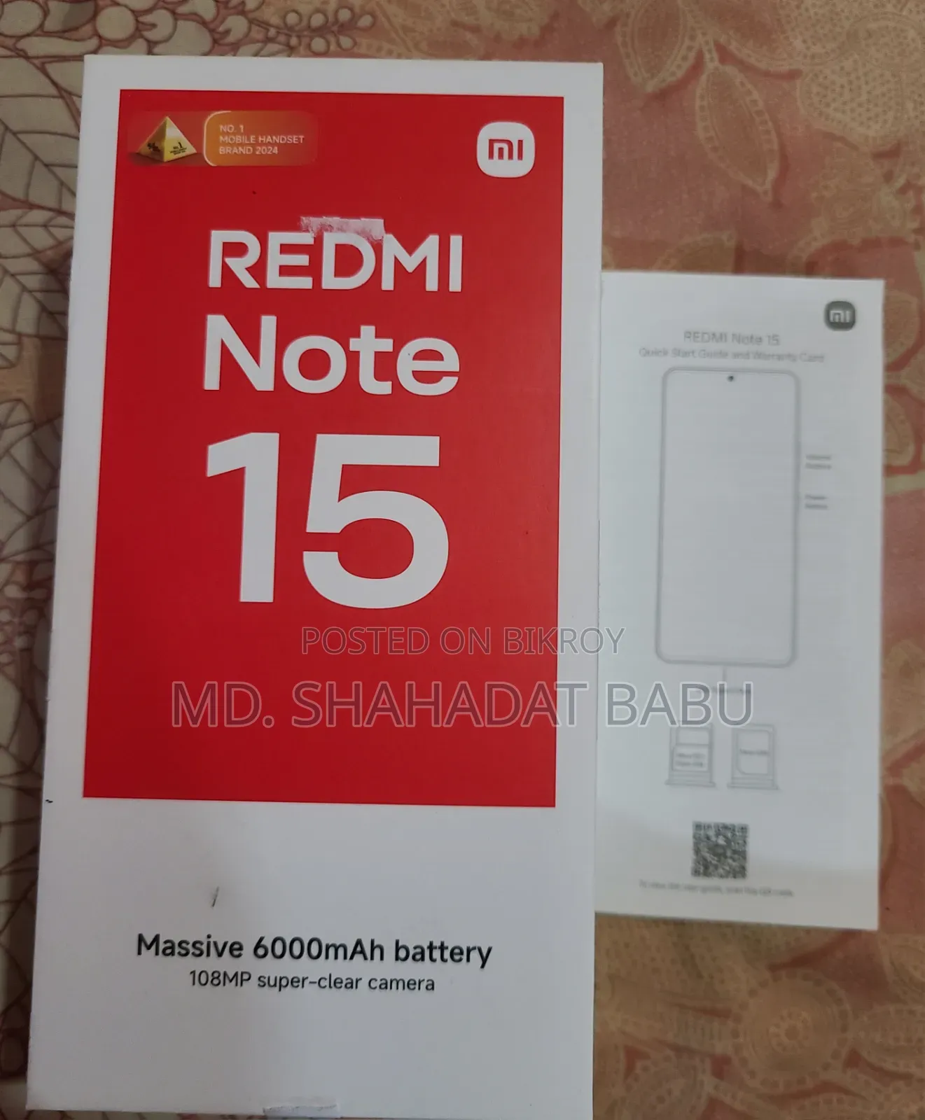 Xiaomi Redmi Note 15 256 GB Bronze