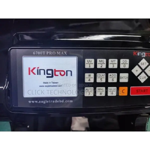 Kington 6600T Pro Max Money Counting Machine
