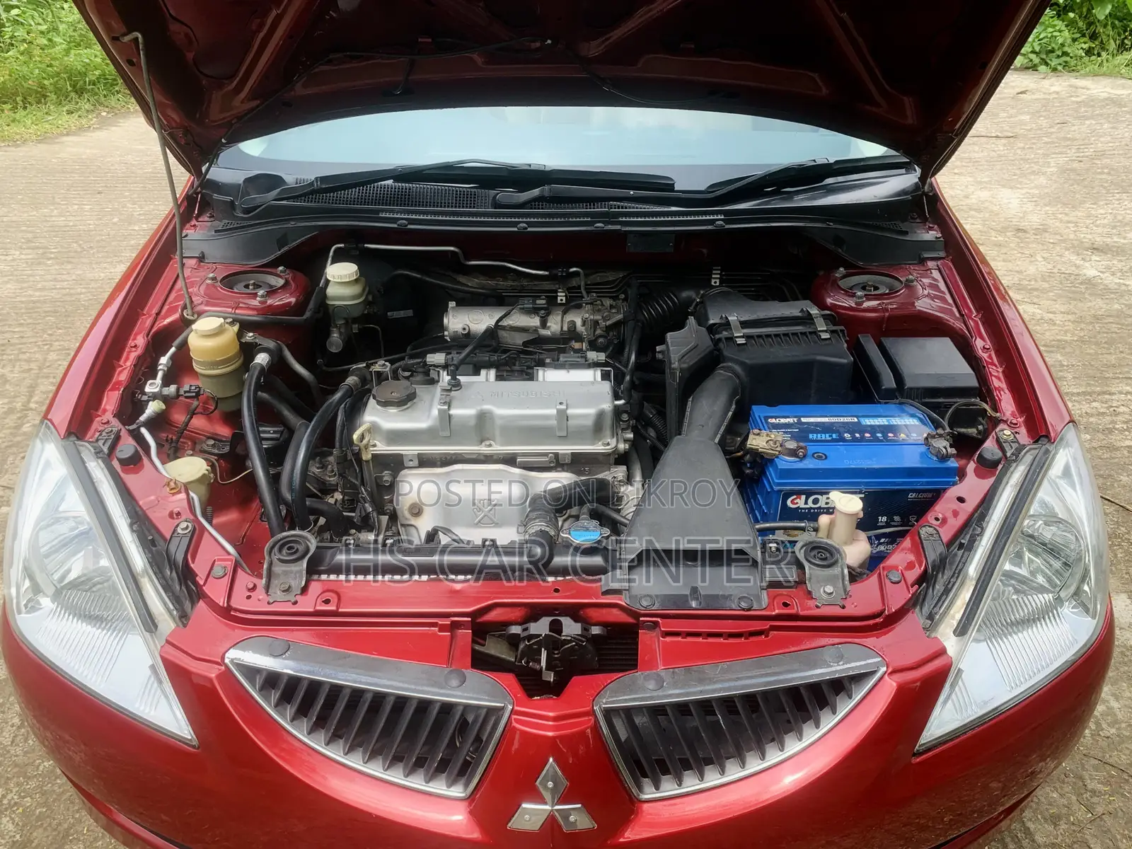 Mitsubishi Lancer 2005 Red