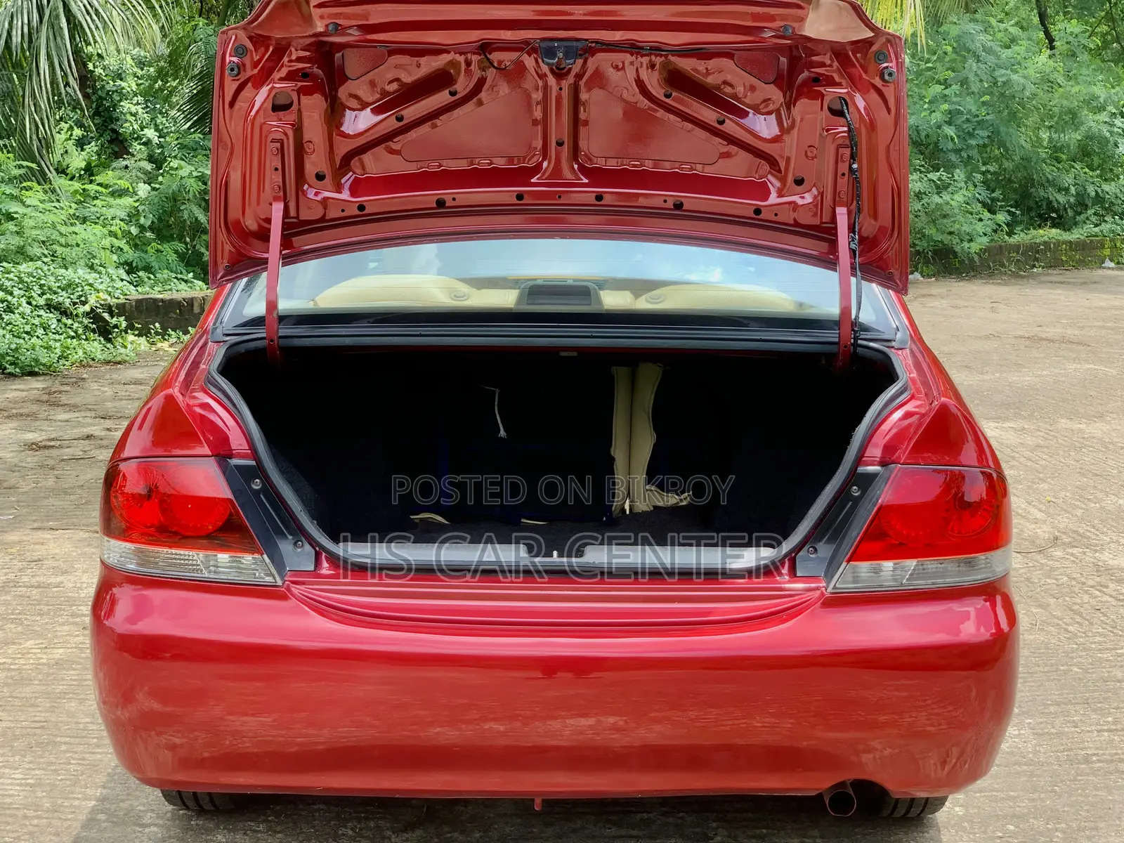 Mitsubishi Lancer 2005 Red