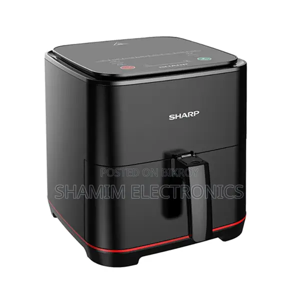 Sharp 7l Air Fryer Kf Af70mbk 1600w