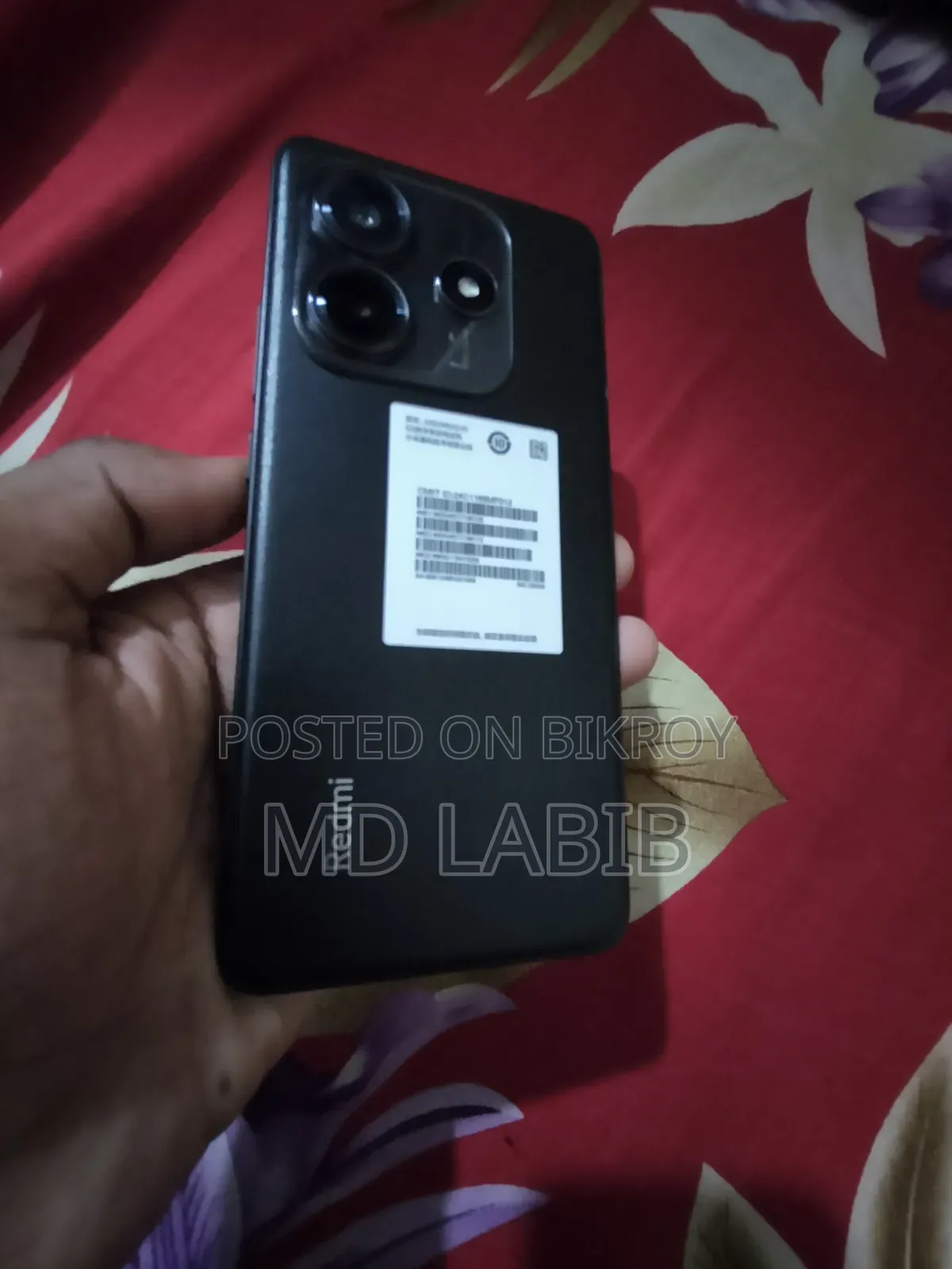 শিওমি রেডমি নোট ১৪ ৪জি ২৫৬ জিবি ব্ল্যাক