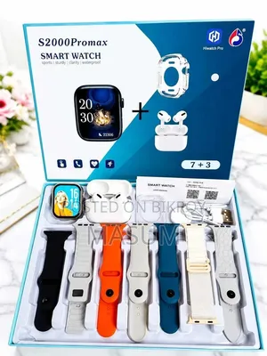 S2000 Pro Smart Watch Combo With Bluetooth Calling