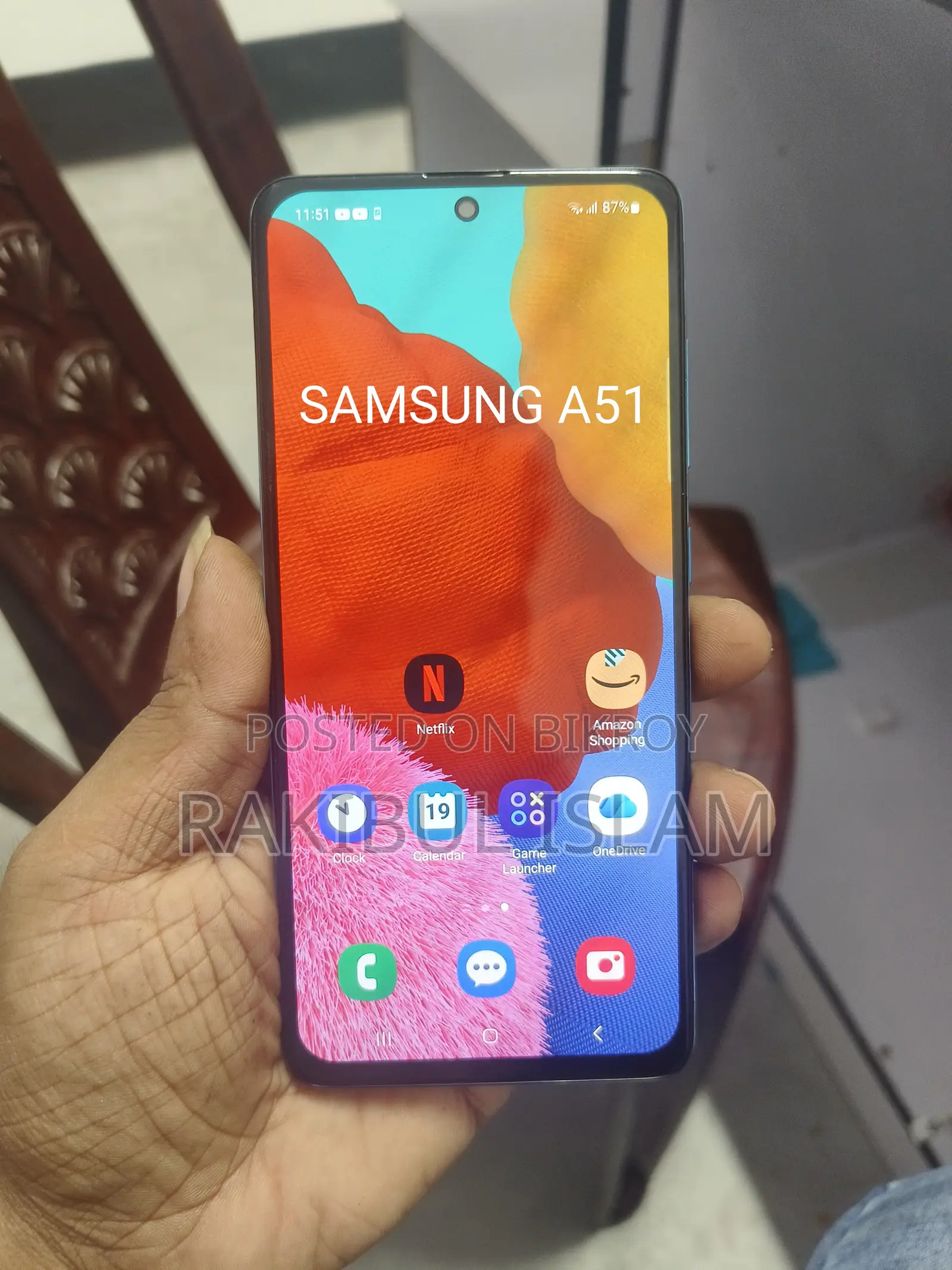 New Samsung Galaxy A51 128 GB Purple