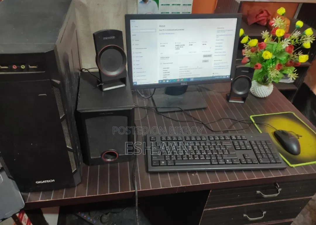 Desktop Computer Dell 12GB Intel Core i5 SSD 500GB
