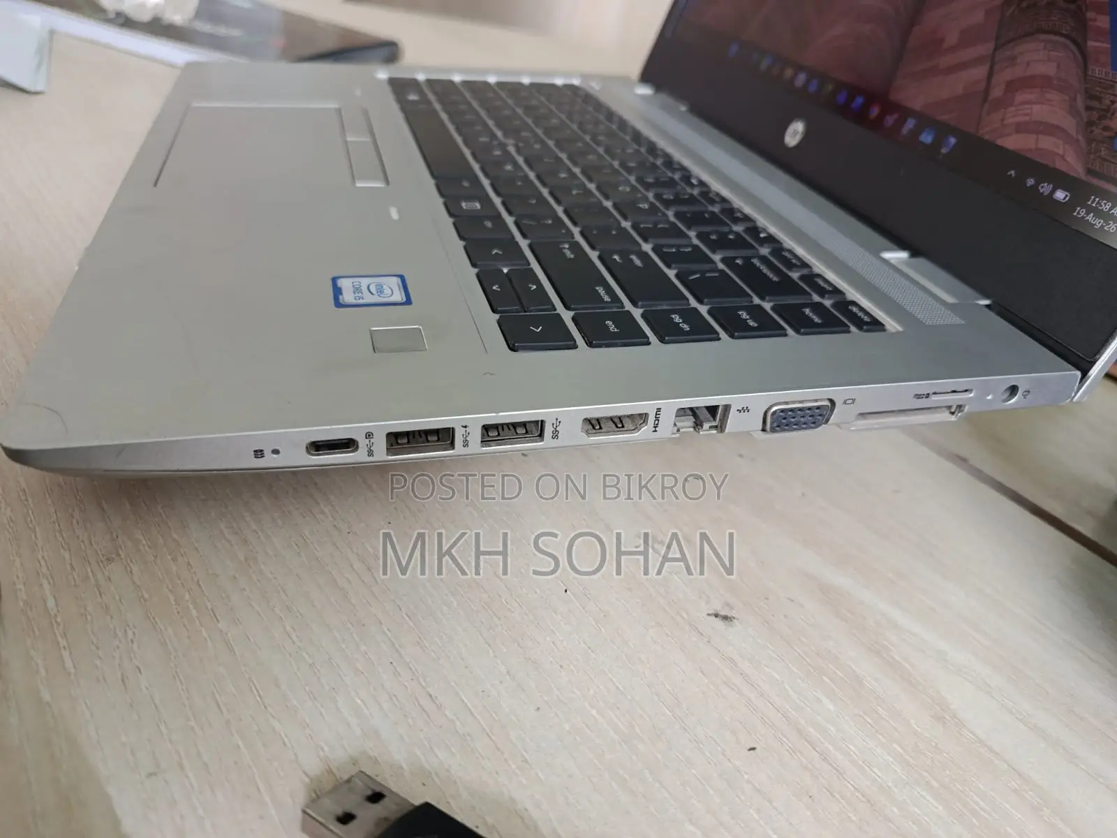 Laptop HP EliteBook 840 G8 8GB Intel Core i5 SSD 256GB