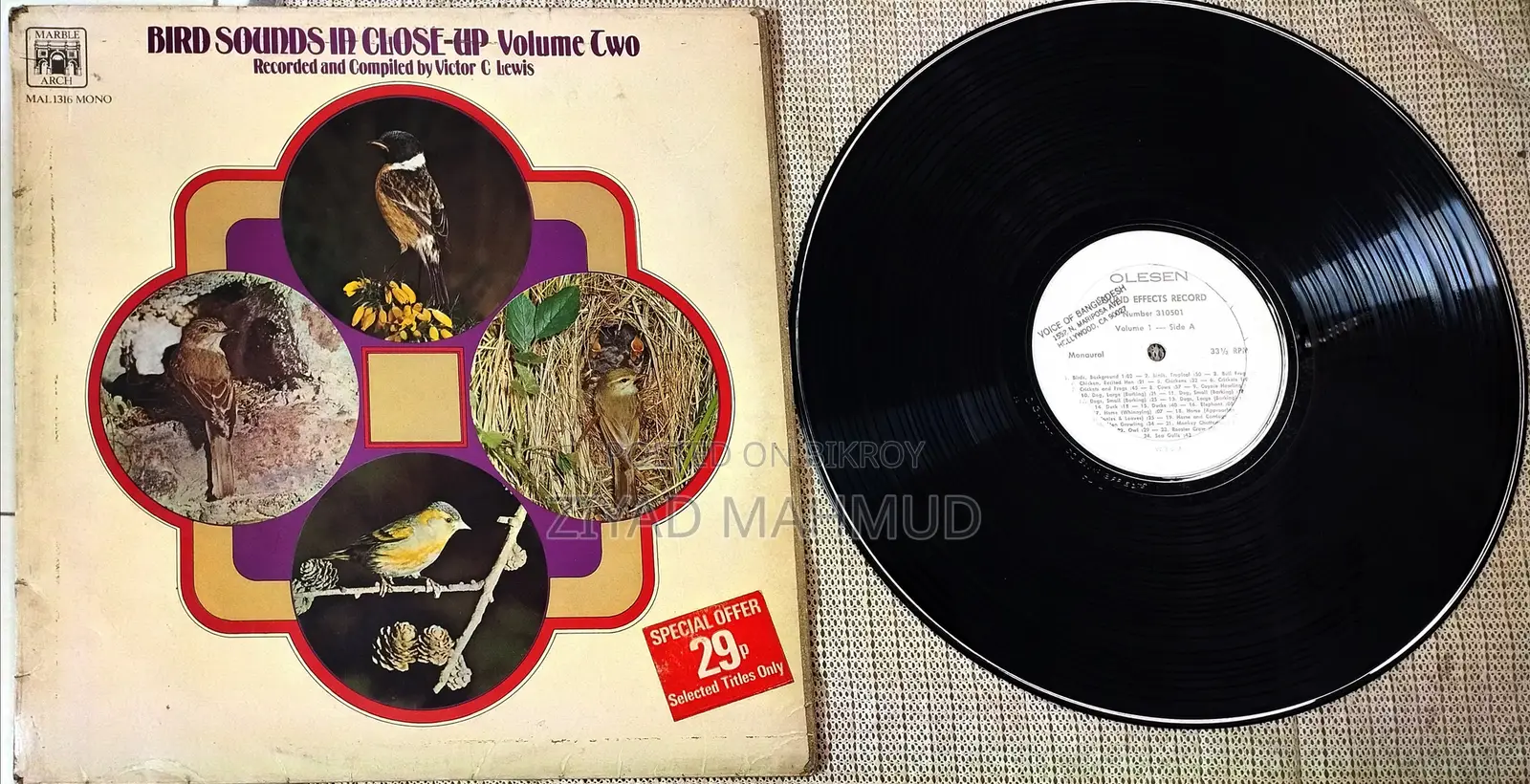 13 Vintage / Antique Vinyl LP Records — Complete Collector’s Bundle