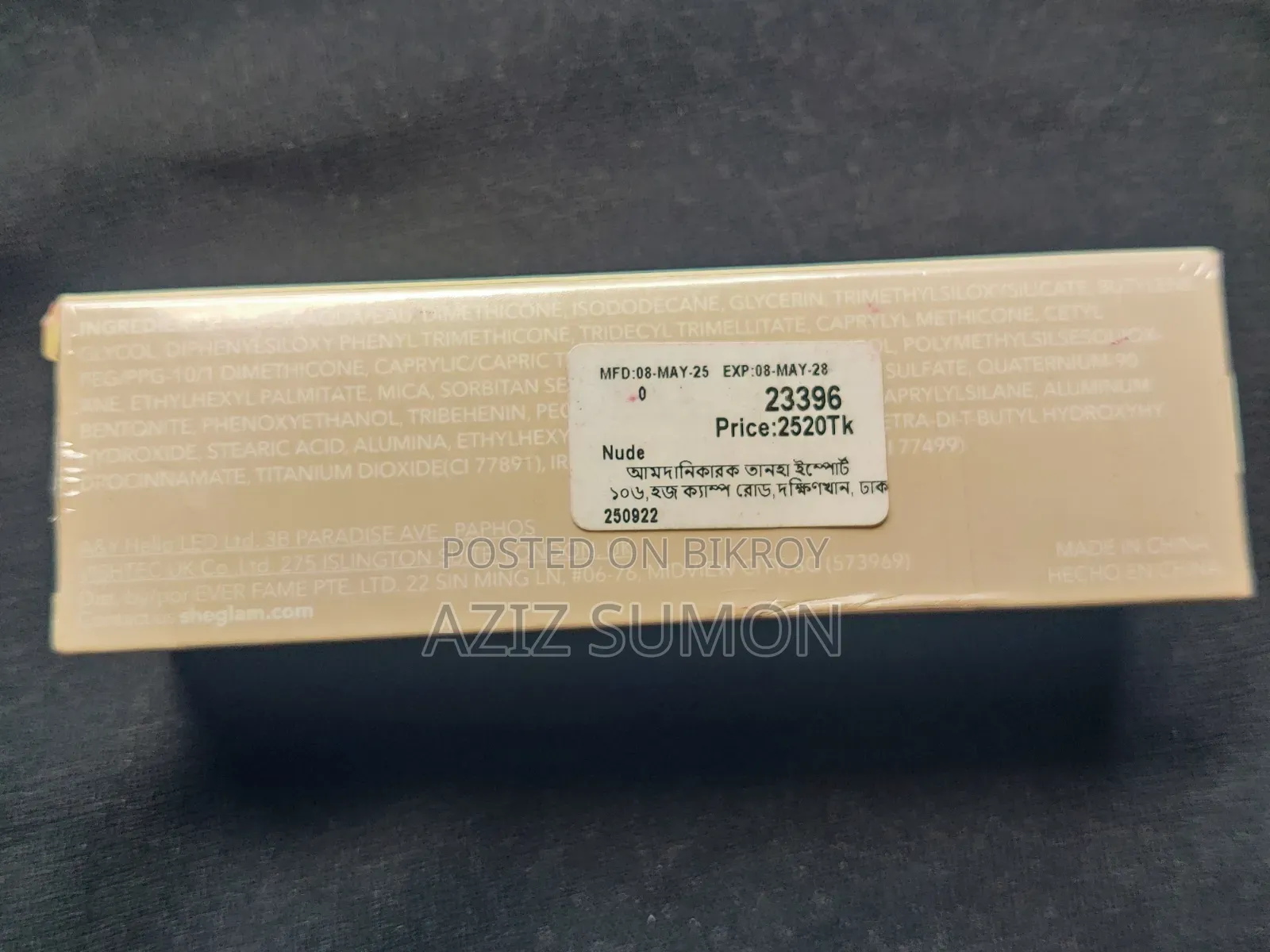 3 L.A Girl Concealer 1 full Coverage Concealer, SheGlam Foundation