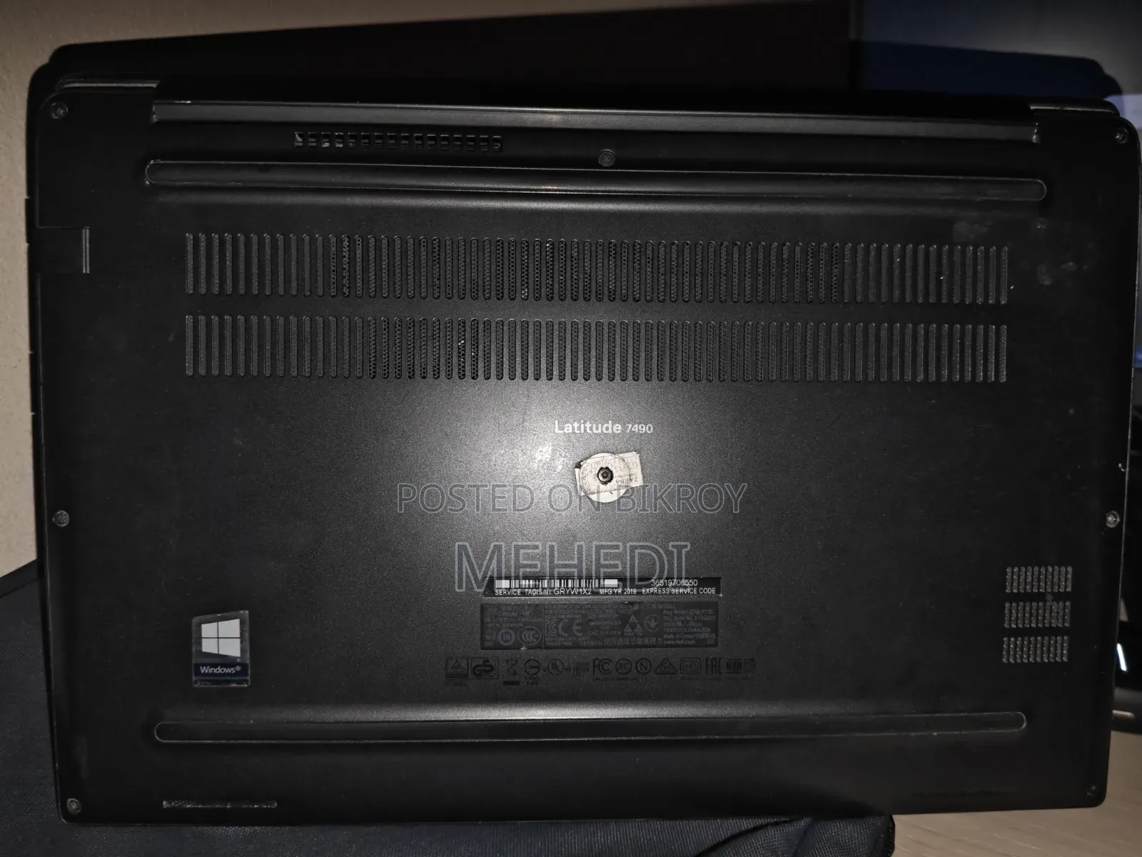 Laptop Dell Latitude 7490 8GB Intel Core i5 SSD 256GB