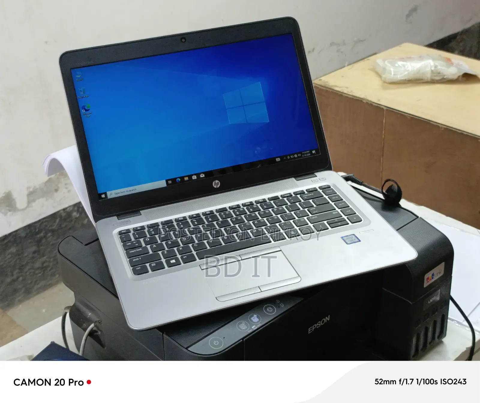 Laptop HP EliteBook 840r G4 8GB Intel Core i5 HDD+SSD 256GB