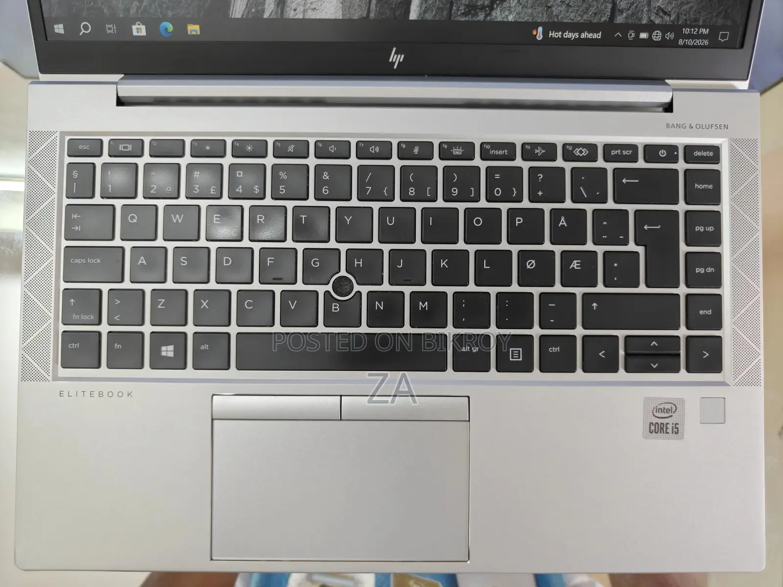 ল্যাপটপ HP EliteBook 840 G7 8GB ইন্টেল কোর আই৫ SSD 256GB