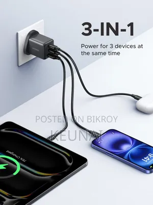 Ugreen 30w 3port Adapter(Intact)