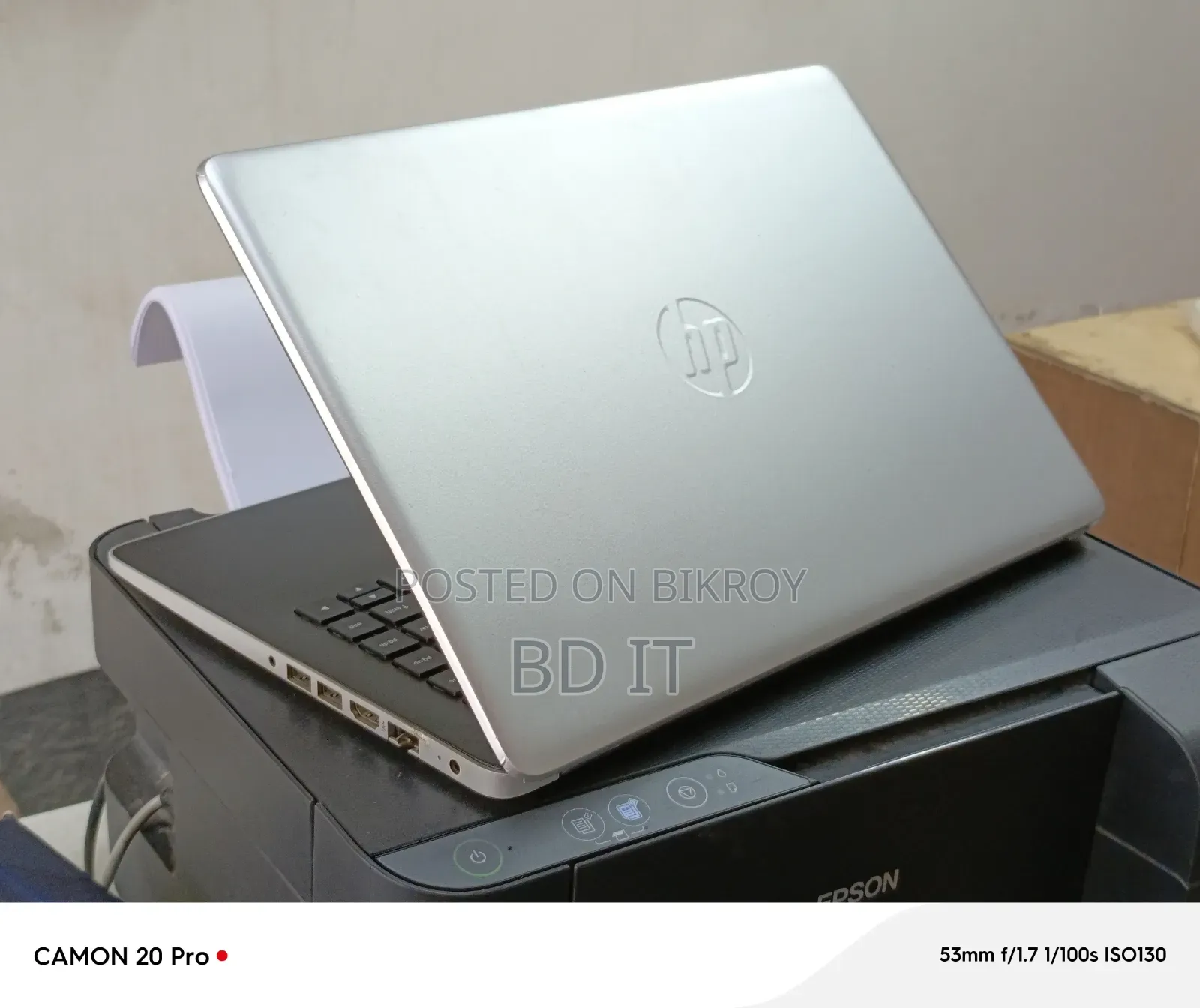 Laptop HP 4GB Intel Core i3 SSD 128GB