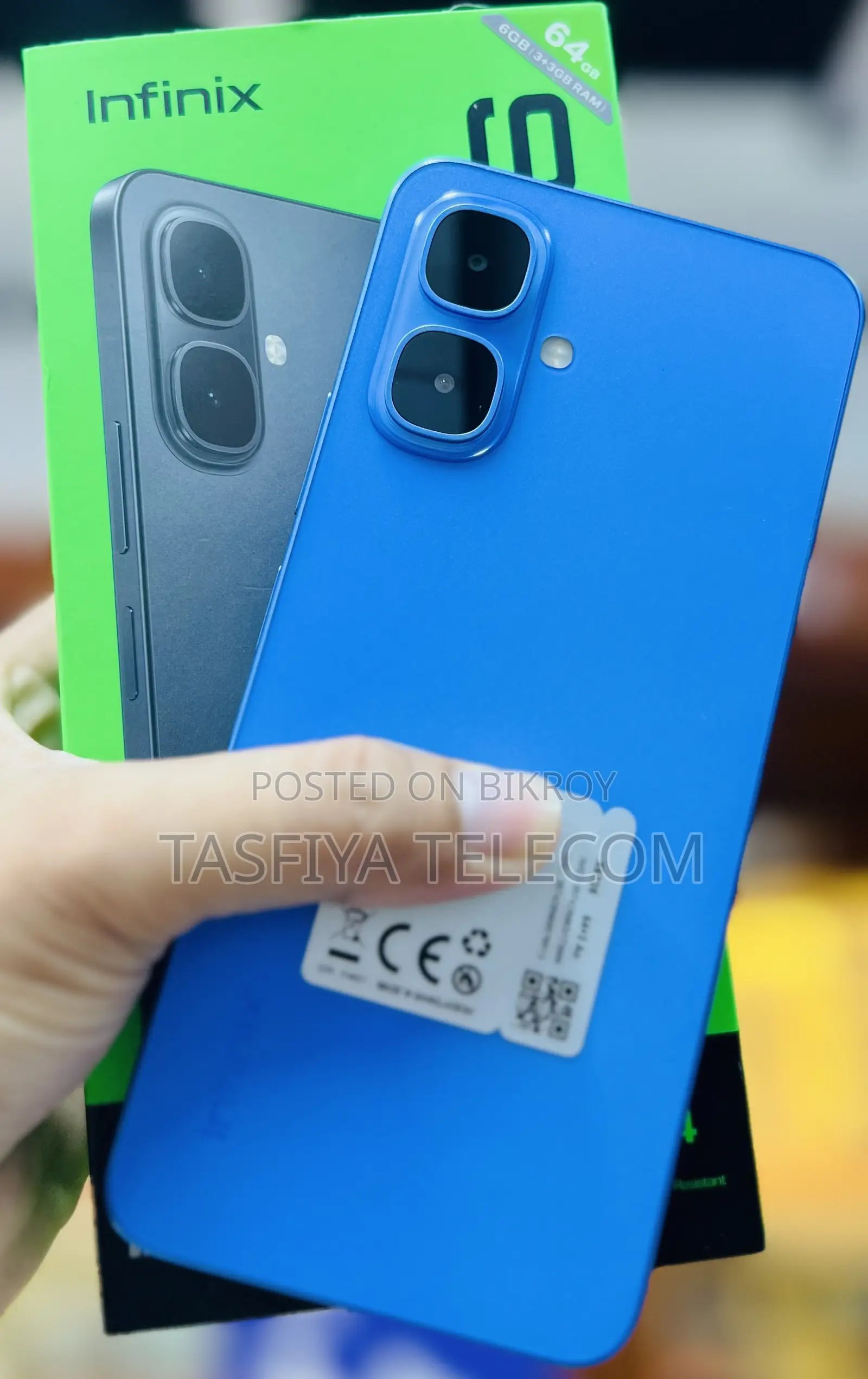 New Infinix Smart 10 64 GB Blue