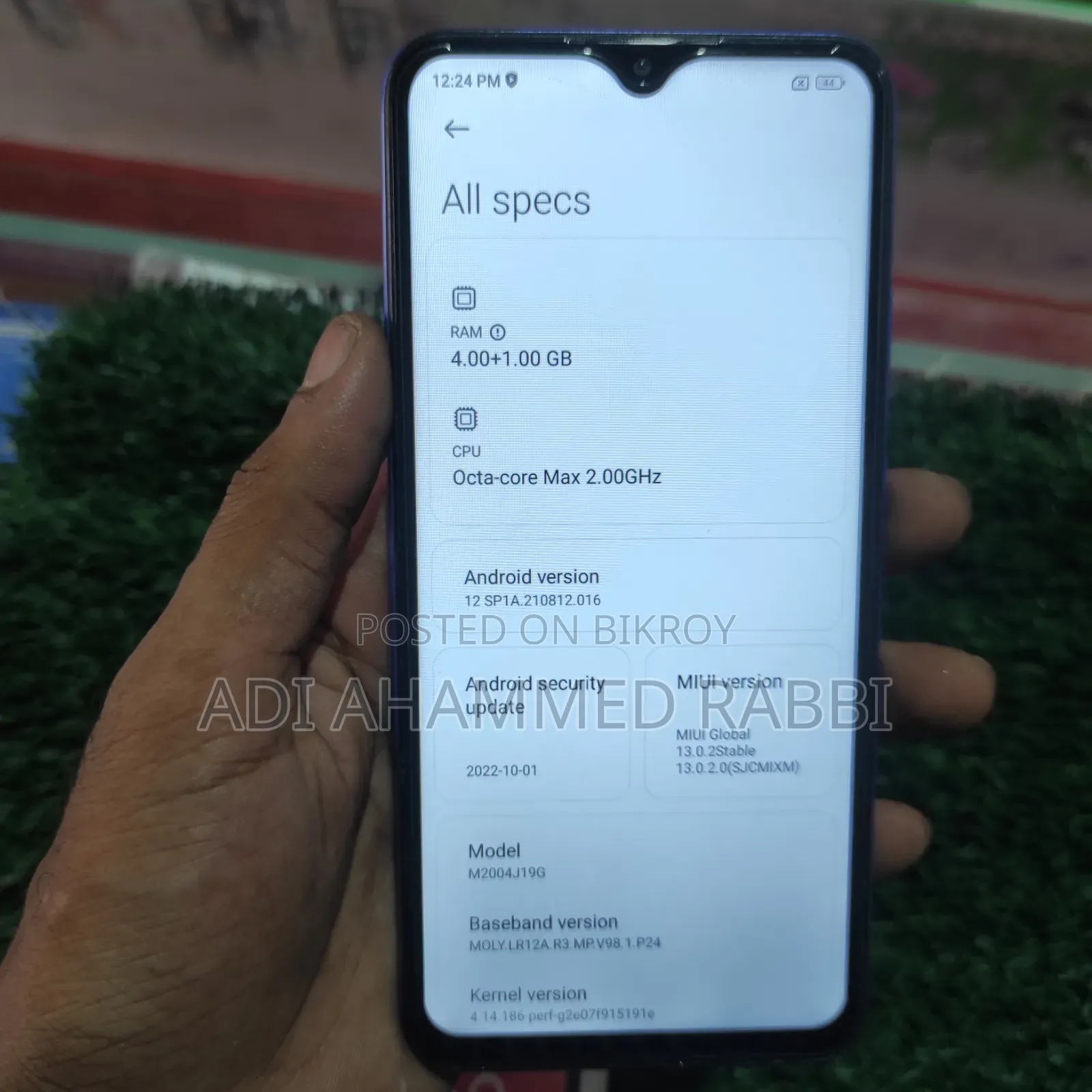 Xiaomi Redmi 9 64 GB Blue