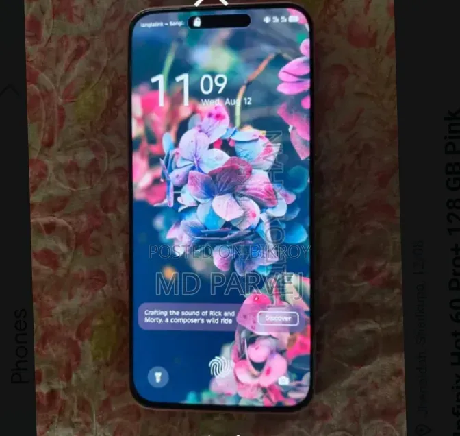 New Infinix Hot 60 Pro+ 256 GB Pink