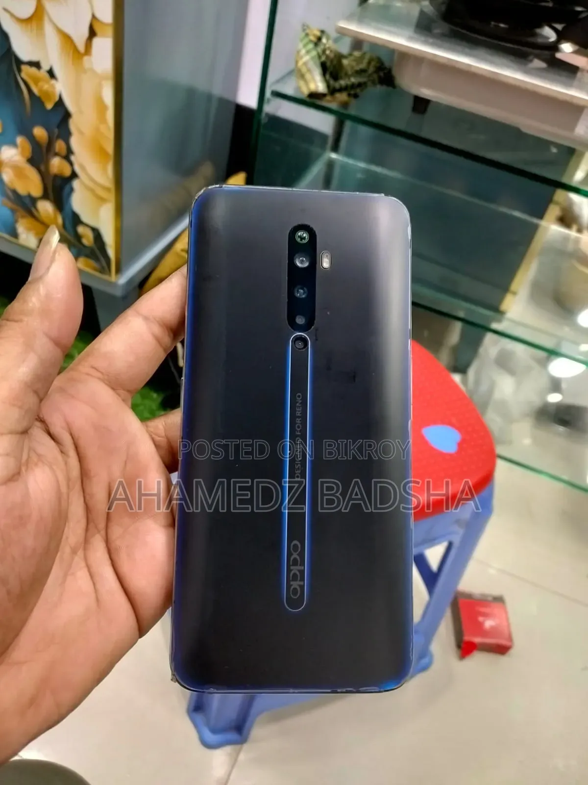 নতুন অপো রেনো ২এফ ১২৮ জিবি ব্লু