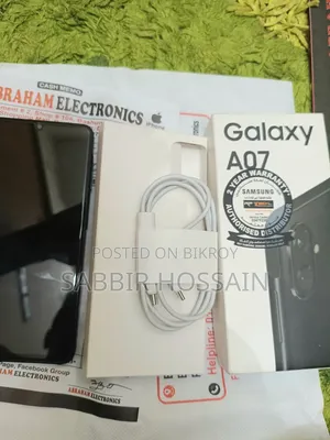 New Samsung Galaxy A07 4G 64 GB Black