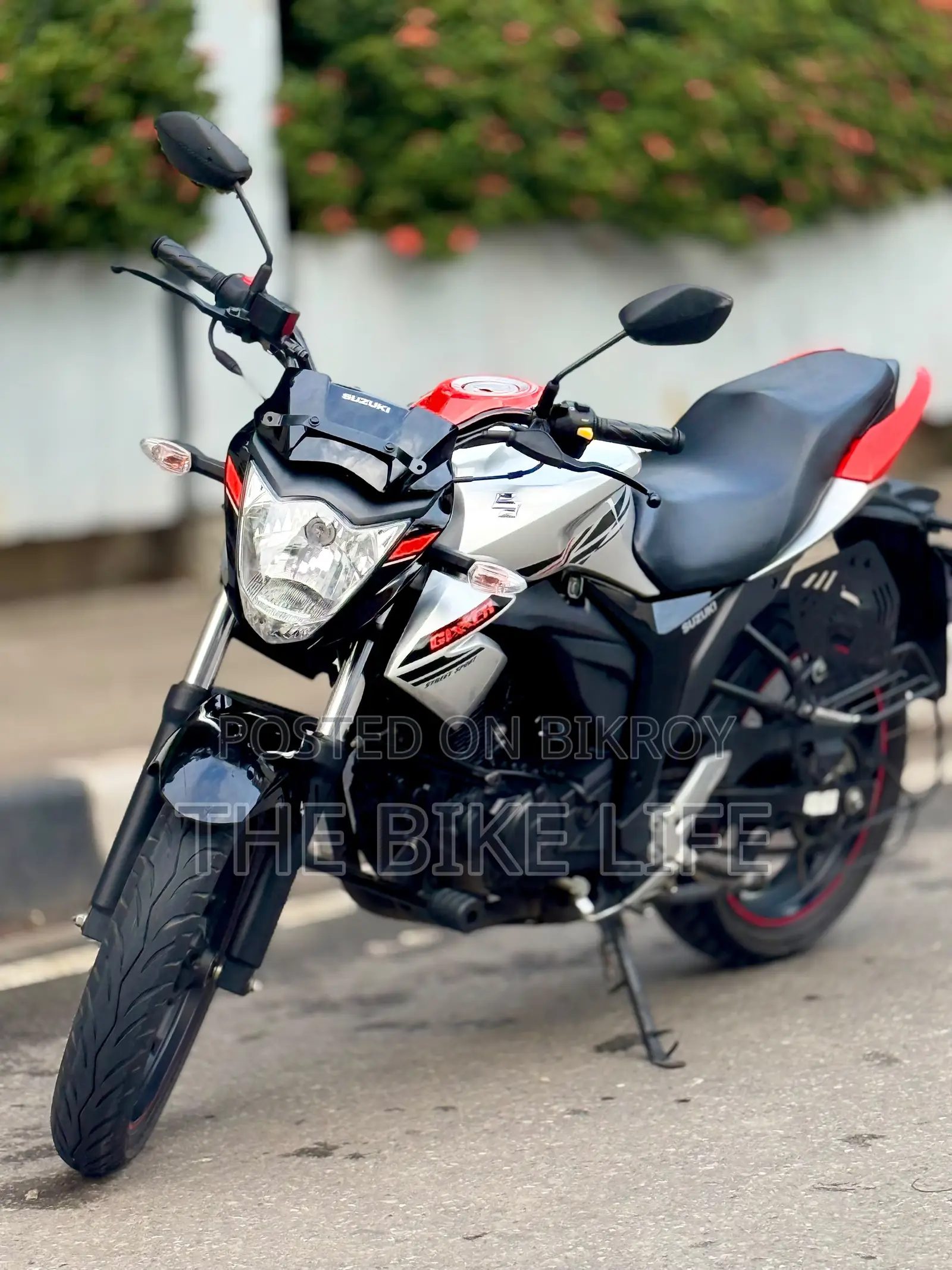 Suzuki Gixxer 2026 Orange