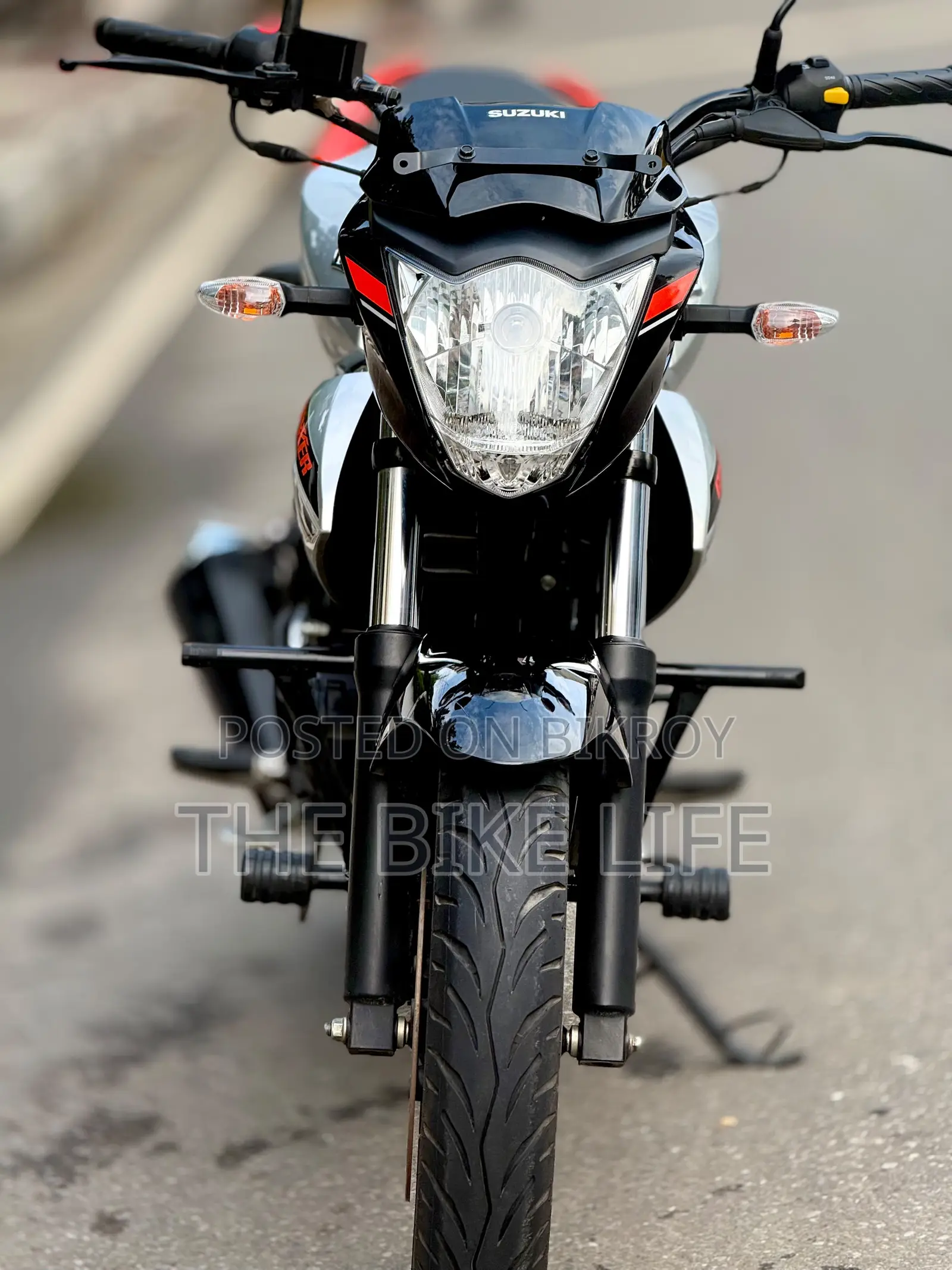 Suzuki Gixxer 2026 Orange