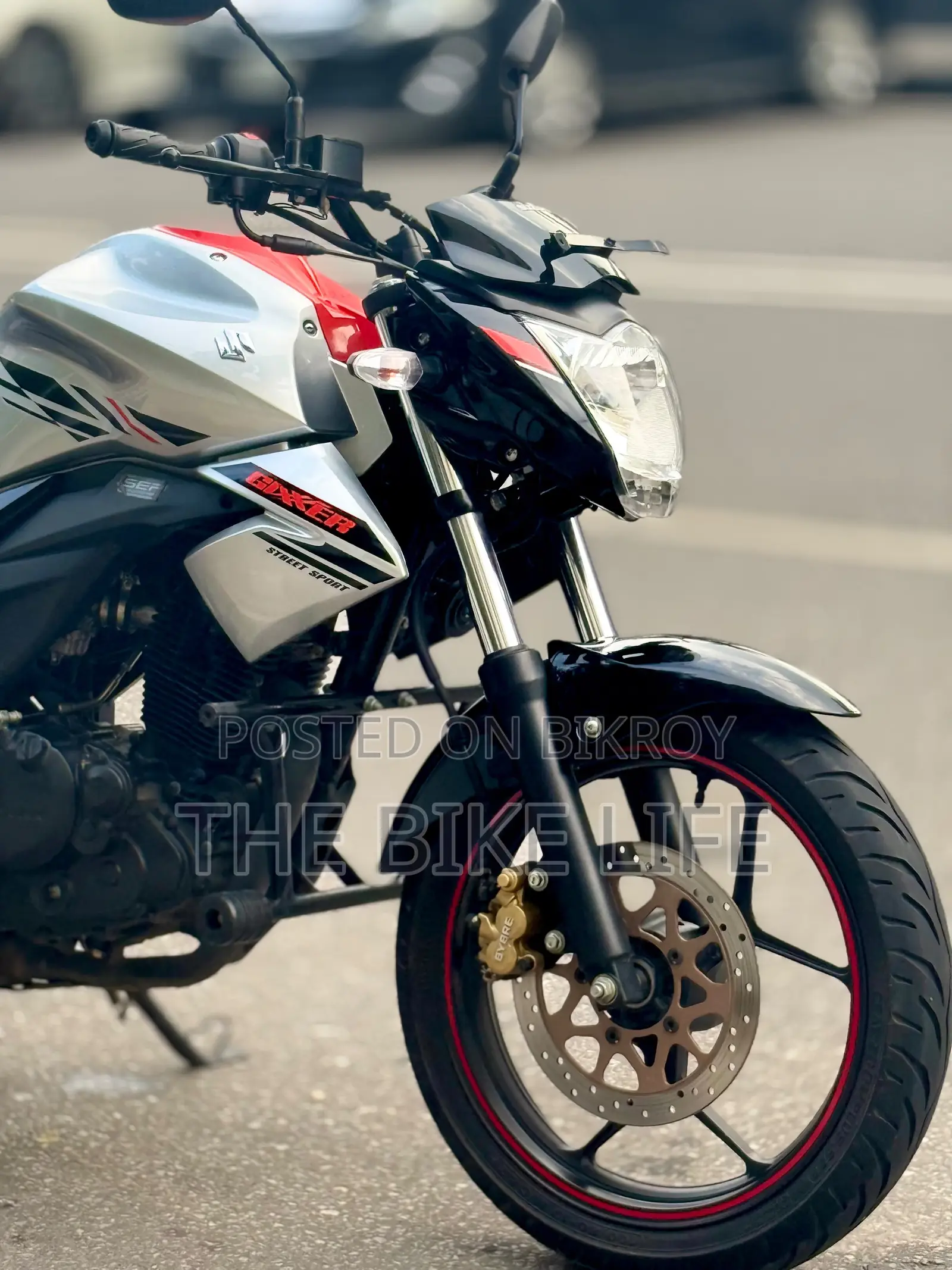 Suzuki Gixxer 2026 Orange