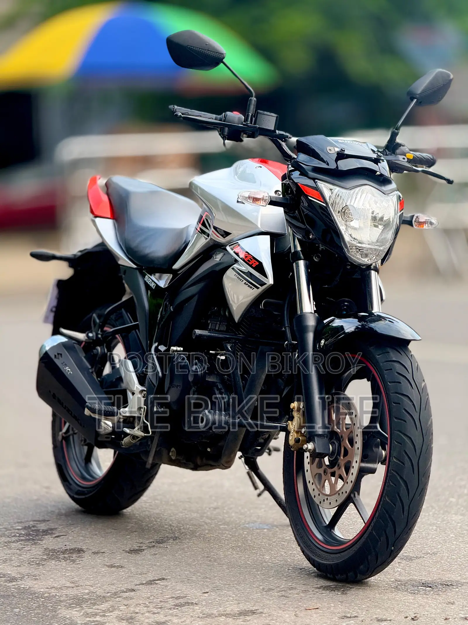 Suzuki Gixxer 2026 Orange
