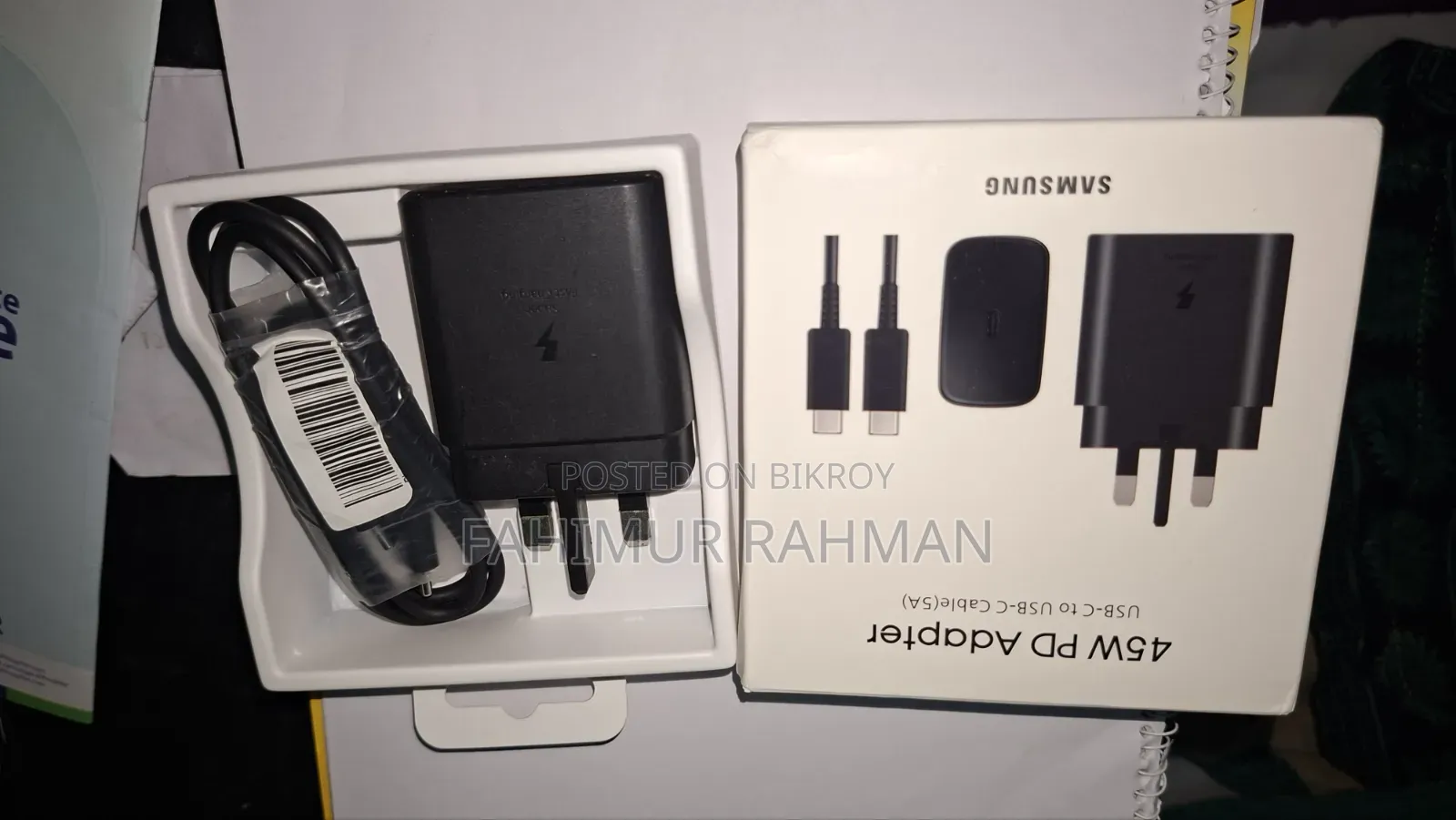 Samsung Original 45 Watt Type-C Charger