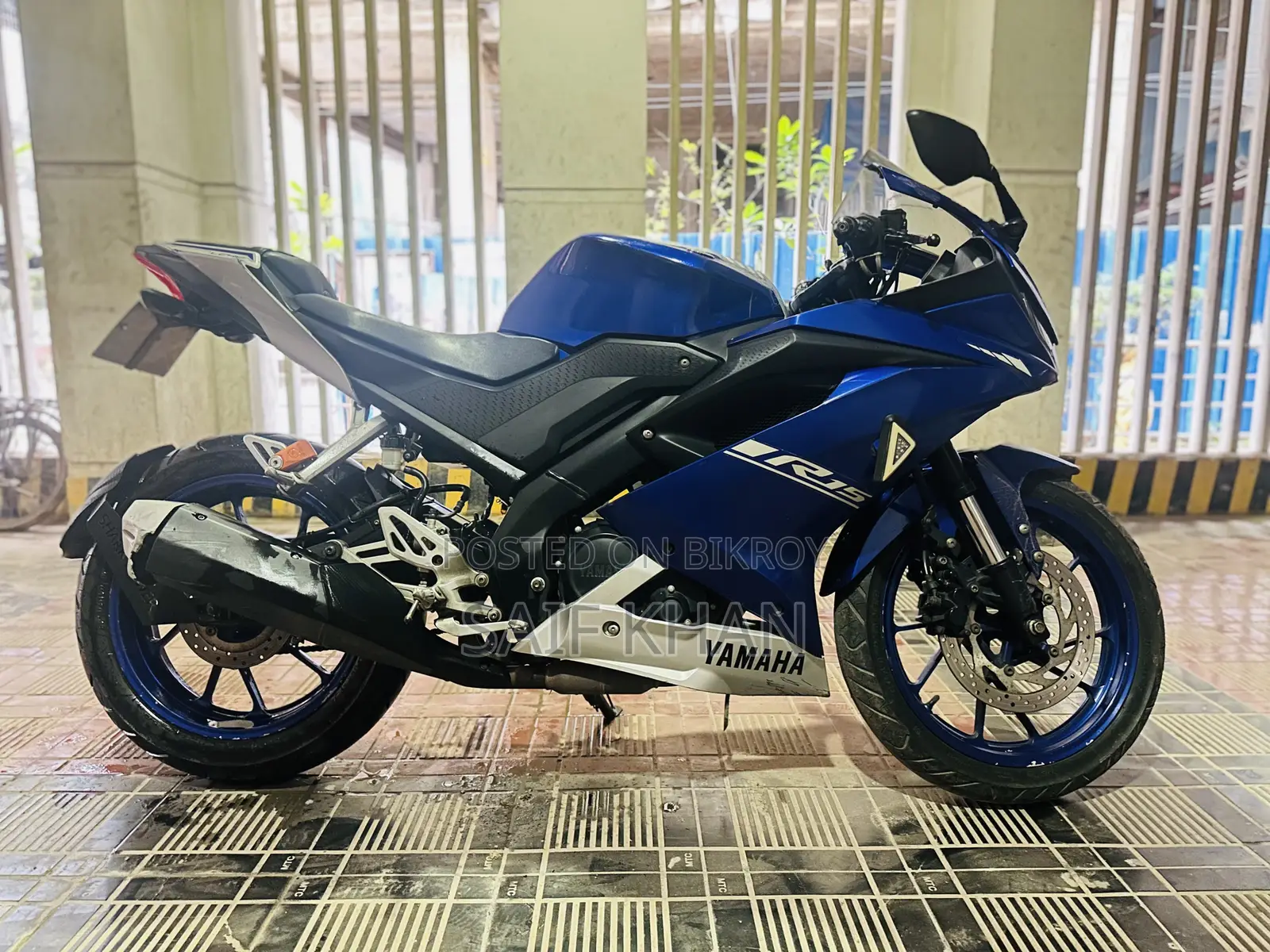 Yamaha R15 V3 2017 Blue