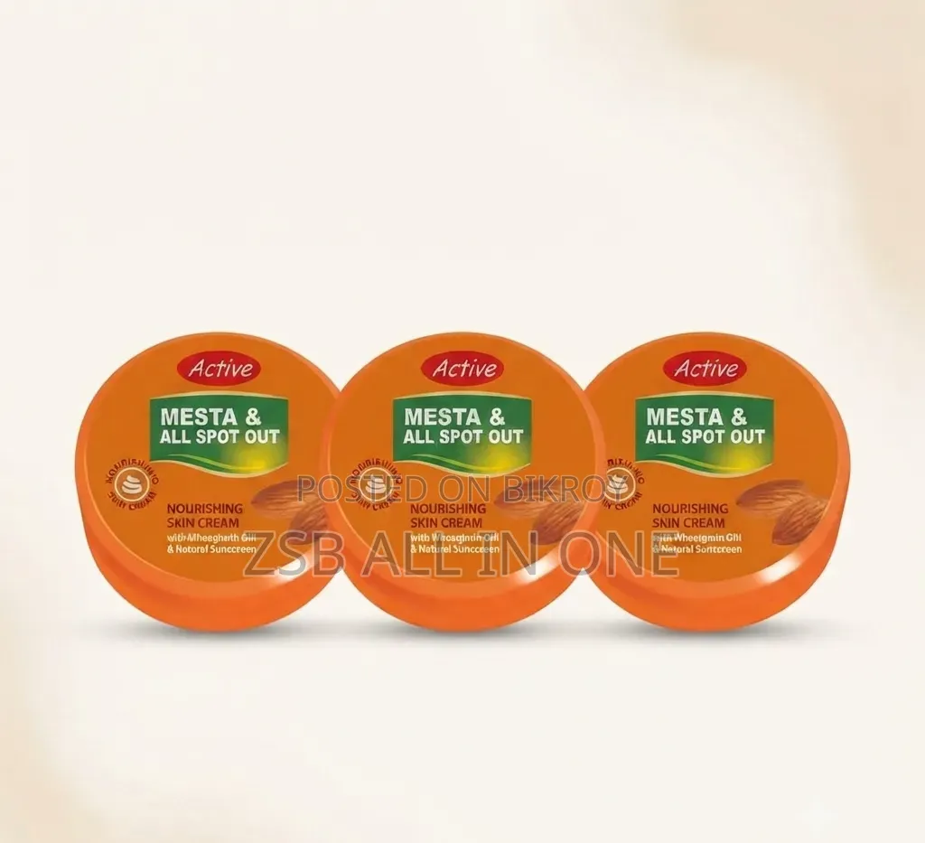 Active Mesta and All Spot Out Nourishing Skin Cream 3in1 Combo
